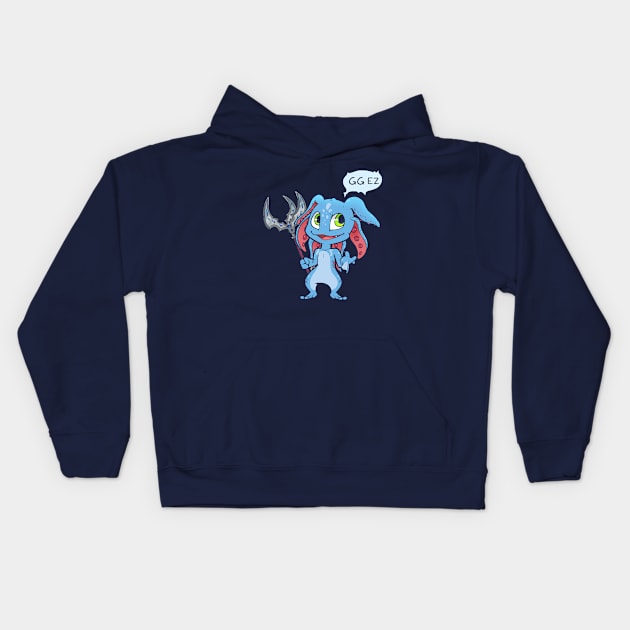 GG EZ Kids Hoodie by FrozenBrownies